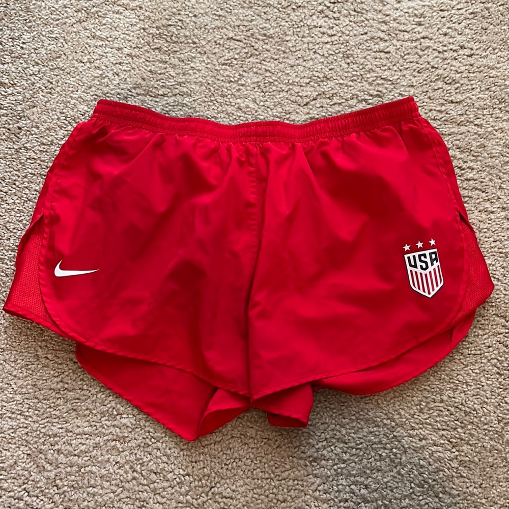 Womens large Nike running shorts - USWNT